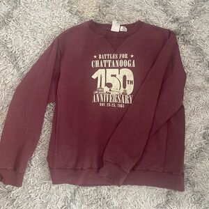 Chattanooga, TN 150th anniversary crewneck